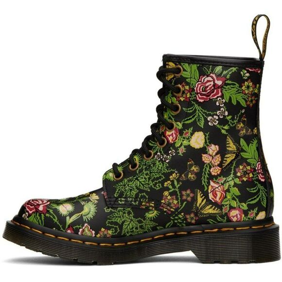 Dr. Martens 1460 Floral Bloom Combat Boot (Women) US SZ. 5 NEW IN BOX AW004 - Picture 4 of 5